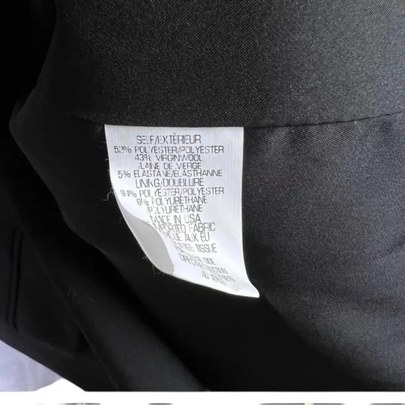 Theory Women’s Black One Button Blazer 10 - Picture 5 of 9